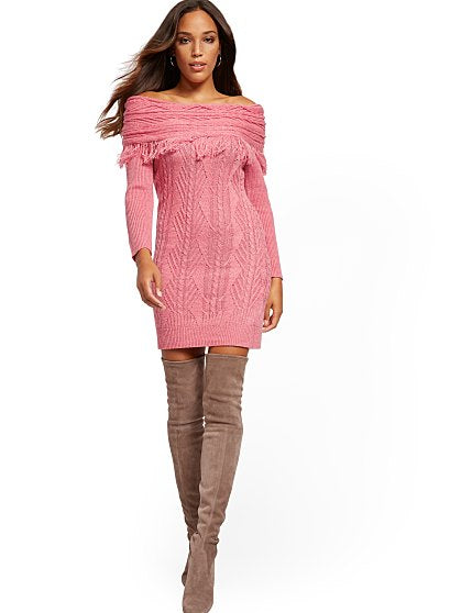 79.95 OFF SHOULDER FRINGE