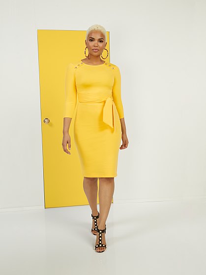 69.95 BTTN TIE DRESS