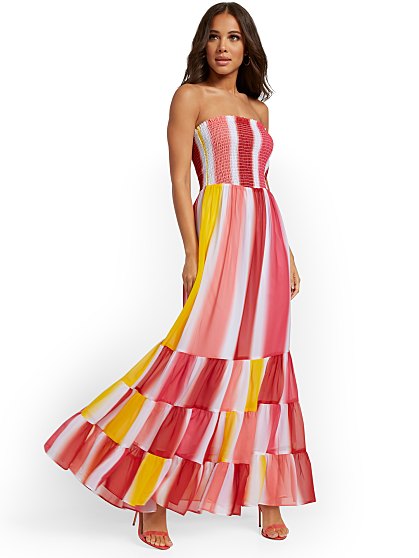 79.95 STRAPLES OMBRE MAXI