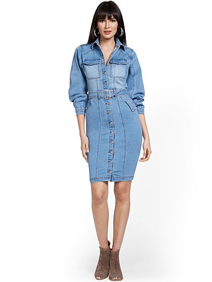 89.95 BALOON SLV DRESS
