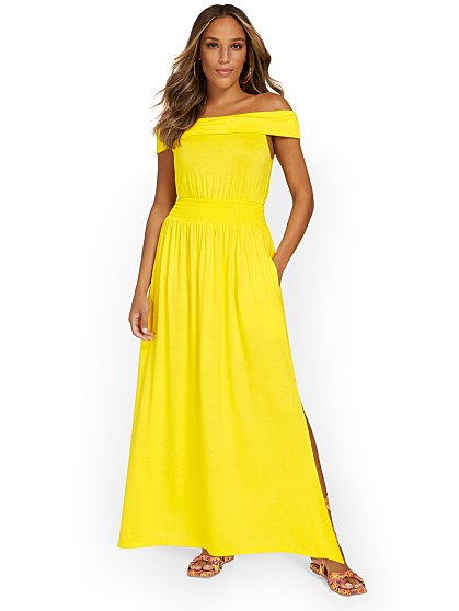 69.95 OFF SHOULDER MAXI