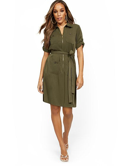 69.95 4PKT SHIRTDRESS