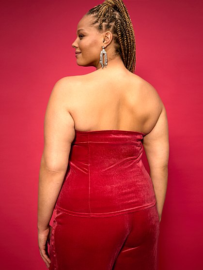 59.95 STRAPLS VELVT CORSE