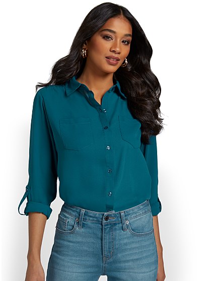 44.95 KI BUTTON DOWN TOP