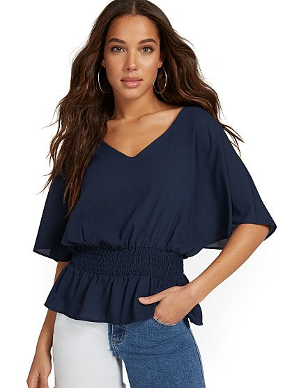 49.95 CRISS CROSS SMOCK