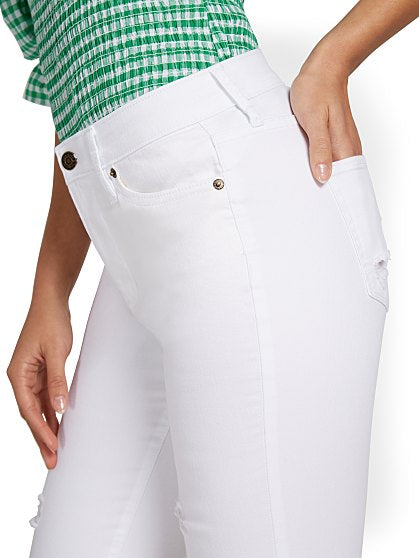 59.95 HW ABBY CAPRI WHITE