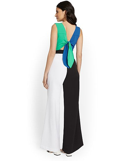 89.95 COLORBLCK JUMPSUIT
