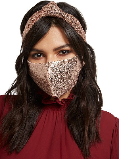 22.95 SEQ MASK SCRUNCHIE