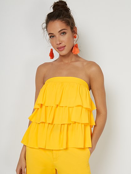 49.95 TIERED RUFFLE TOP