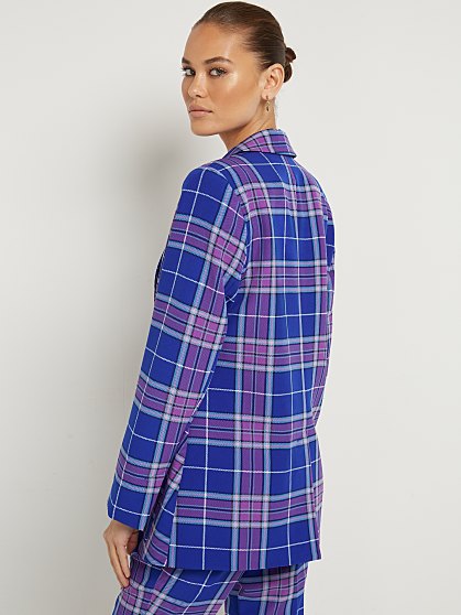109.95 T DB BLU PLAID JKT