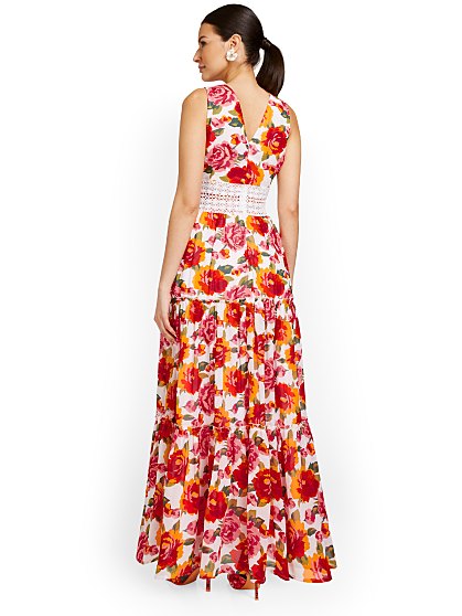 89.95 FLORAL MAXI W LACE