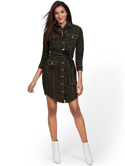 89.95 DENIM DRESS