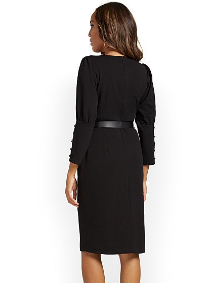 79.95 BELTED PUFF SHEATH
