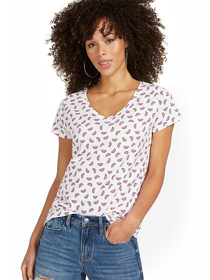 29.95 WATERMELON TEE PRT