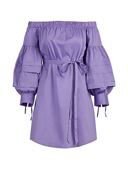 69.95 OFF SHOULDER POPLIN