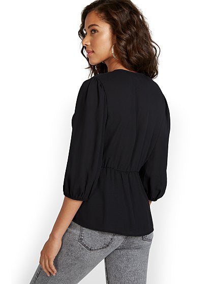 44.95 BALLOON SLV BLOUSE