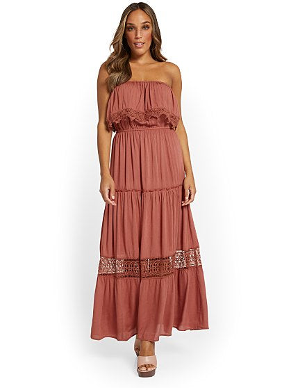 79.95 CROCHET STRLSS MAXI