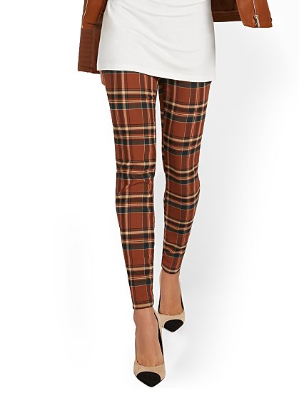 69.95 WHIT LONG BRN PLAID