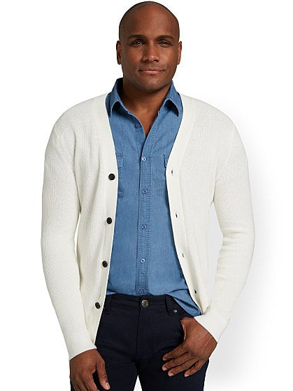 59.95 LS BUTTON CARDIGAN