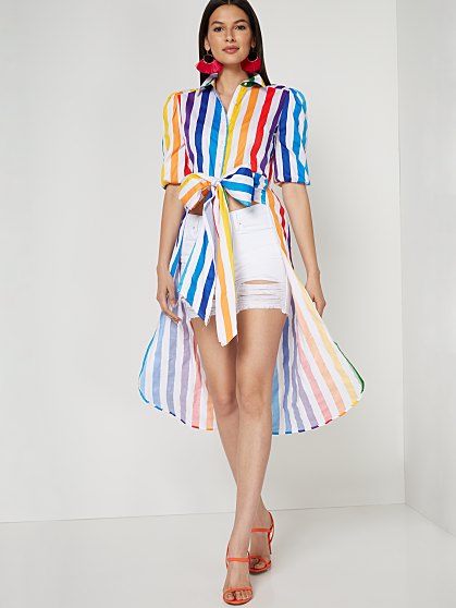 69.95 BOW FRONT SHRT PRNT