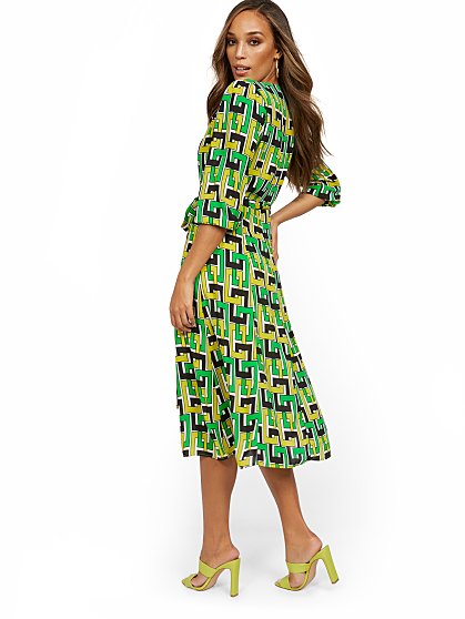 79.95 LINK WRAP DRESS