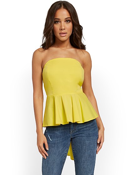 54.95 STRAPLESS BOW BACK