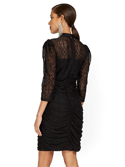 89.95 ILLUSION LACE DRS