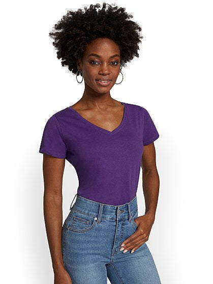 16.95 PERFECT V NECK TEE