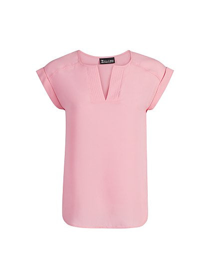 39.95 SPLIT NECK TEE SLD