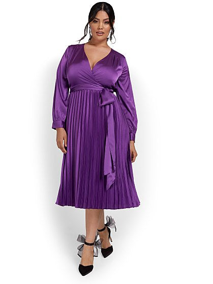 129.95 PLEATED MAXI DRS