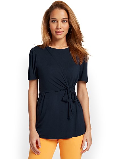 49.95 SS WRAP TIE WAIST B