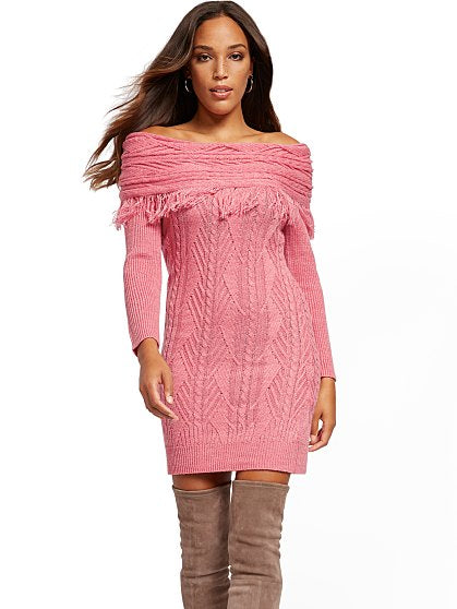79.95 OFF SHOULDER FRINGE