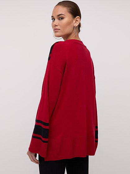 54.95 HI LOW STRIPE TUNIC