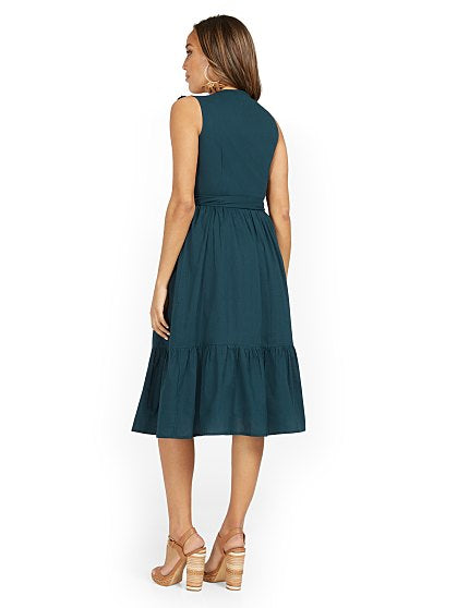 79.95 WRAP W/ EYELET TRIM