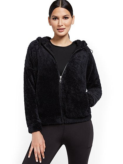 49.95 FULL ZIP FLECE HOOD
