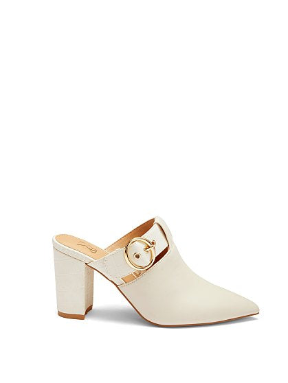 STELLA BUCKLE MULE