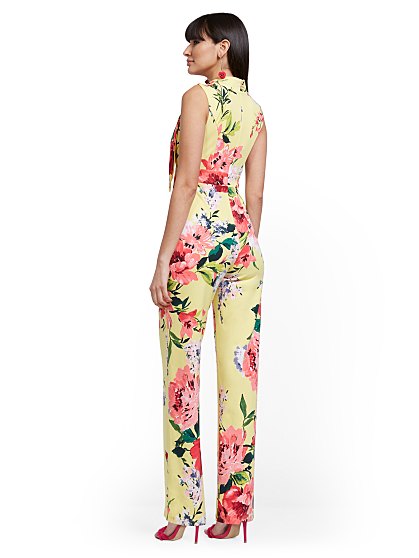 79.95 TIE NECK JUMPSUIT