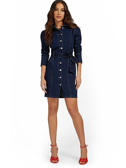 89.95 MINI DENIM DRESS