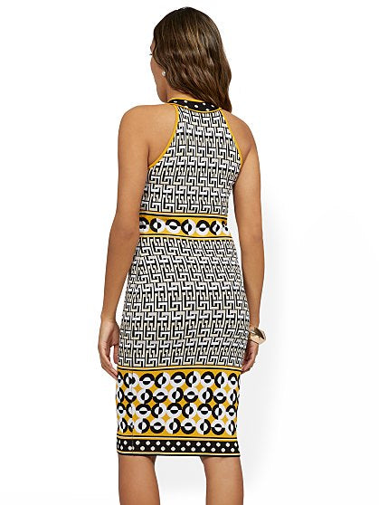 79.95 BOW HALT SWT DRESS