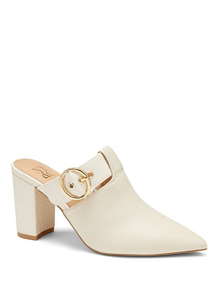 STELLA BUCKLE MULE