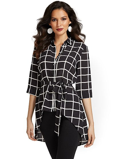 59.95 TIE WAIST SHIRT