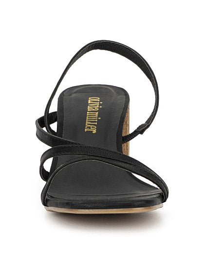 59.95 WOOD HEEL SANDAL