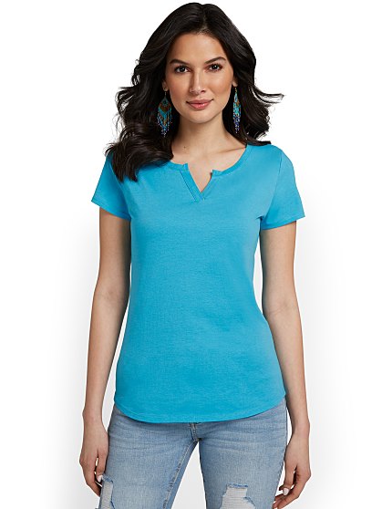 16.95 PERFECT SPLITNECK T