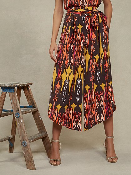 79.95 TIE WST PALAZO IKAT