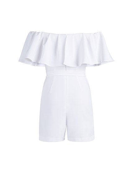 59.95 OFF SHLDER ROMPER