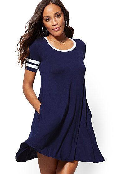39.95 SS SWING DRESS