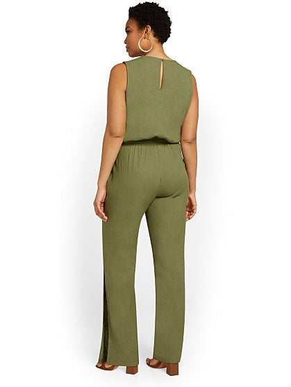 79.95 LINEN JUMPSUIT