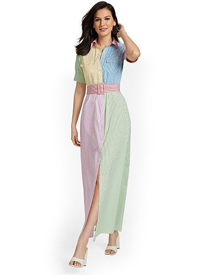 89.95 POPLIN CB SHIRTDRES