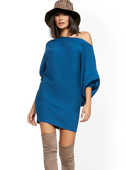 69.95 DOLMAN SWTER DRESS