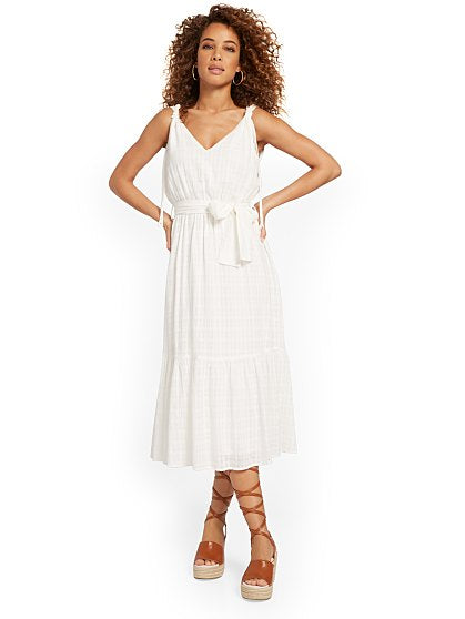 SL SHOULDER TIE TIERED MI